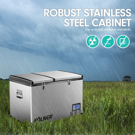 Kolner 80l Portable Fridge Cooler Freezer Camping Car Travel Refrigerator Kings Warehouse