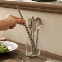 Kylin 304 Stainless Steel Classic Chopstick - Snow Gray Home & Garden Kings Warehouse