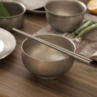 Kylin 304 Stainless Steel Classic Chopstick - Snow Gray Home & Garden Kings Warehouse