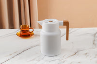 Kylin 304 Stainless Steel Japanese Vaccum Jug 1.3L - White Home & Garden Kings Warehouse