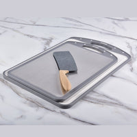 Kylin 316 Stainless Steel Double Side Cutting Single Board 39*26cm One piece Home & Garden Kings Warehouse