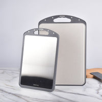 Kylin 316 Stainless Steel Double Side Cutting Single Board 39*26cm One piece Home & Garden Kings Warehouse