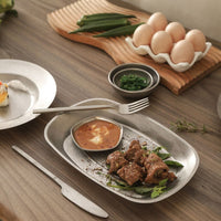 Kylin 420 Stainless Steel Classic Steak Knife - Snow Gray Home & Garden Kings Warehouse