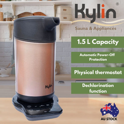 Kylin Vacuum Thermal Insulated Kettle 1.5L AU-K5051 Appliances Kings Warehouse