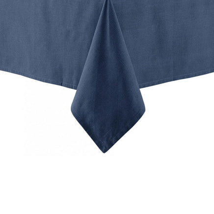 Ladelle Base Navy Linen Look 100% Cotton Tablecloth 150 x 300 cm Home & Garden Kings Warehouse