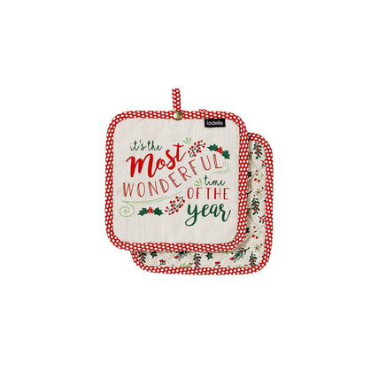 Ladelle Set of 2 Wonderful Kitchen / BBQ Pot Holder Home & Garden Kings Warehouse