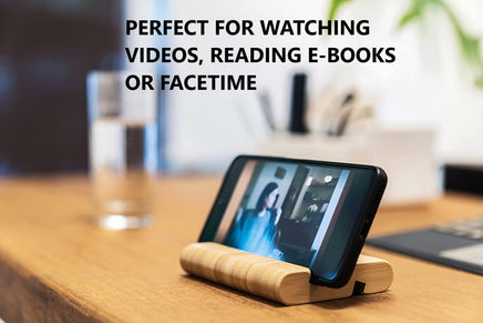 Large Bamboo Cutting Board and 4 Containers with Mobile Holder gift included for Home Kitchen Kings Warehouse