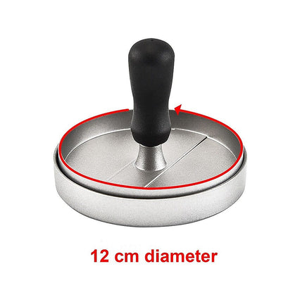 Large Round Hamburger Patty Maker Grill Press Burger Metal Mold Cooking Tools Home & Garden KingsWarehouse
