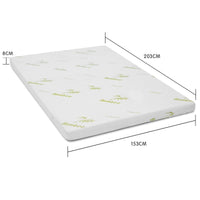 Laura Hill Cool Gel Memory Foam Mattress Topper - Queen Kings Warehouse