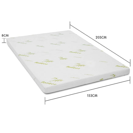 Laura Hill Cool Gel Memory Foam Mattress Topper - Queen Kings Warehouse