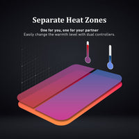 Laura Hill Electric Blanket Heated Fitted King Size Bed Safety 9 Heat Levels Kings Warehouse