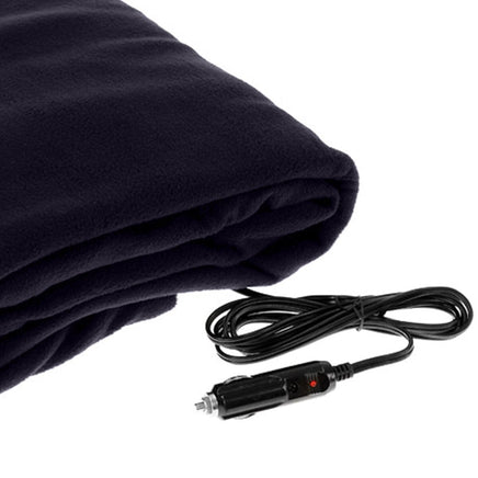 Laura Hill Heated Electric Car Blanket 150x110cm 12v - Blue Kings Warehouse