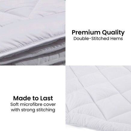 Laura Hill Microfibre Bamboo Comforter Quilt 700gsm - King Kings Warehouse