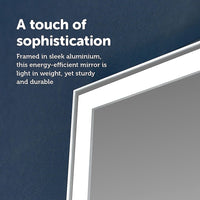 LED Full Length Mirror Standing Floor Makeup Wall Light Mirror 1.6M Home & Garden Kings Warehouse