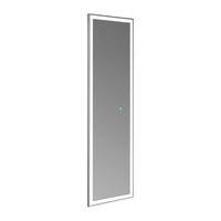 LED Full Length Mirror Standing Floor Makeup Wall Light Mirror 1.6M Home & Garden Kings Warehouse