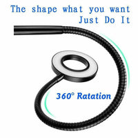 LED Selfie Ring Light with Cell Phone Holder Flexible Stand Live Stream Lamp AU Home & Garden Kings Warehouse