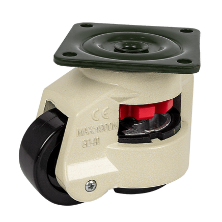 Leveling Casters Swivel Workbench Adjustable Wheel 1000KG Retractable 4PCS Tools Kings Warehouse