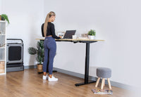 Lifespan Fitness ErgoDesk AUTO Series Automatic Standing Desk 1800mm in Oak Sports & Fitness Kings Warehouse