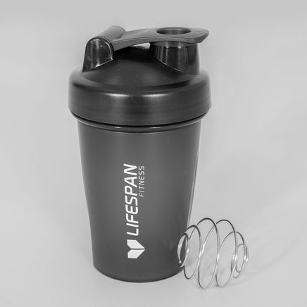 Lifespan Fitness Shaker Bottle 500ml in Black Sports & Fitness Kings Warehouse