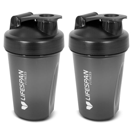 Lifespan Fitness Shaker Bottle 500ml in Black Sports & Fitness Kings Warehouse