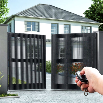LockMaster Automatic Electric Gate Opener Double Swing Remote Control Kit 800KG Kings Warehouse