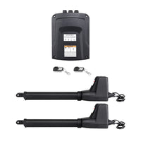 LockMaster Automatic Electric Gate Opener Double Swing Remote Control Kit 800KG Kings Warehouse