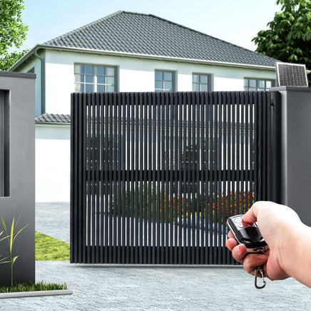 LockMaster Swing Gate Opener Automatic Full Solar Power 10W 600KG Kings Warehouse