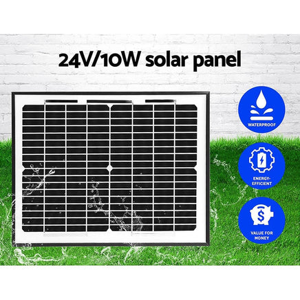 LockMaster Swing Gate Opener Automatic Full Solar Power 10W 600KG Kings Warehouse