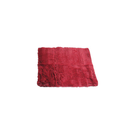 LONG HAIR Floor Rug Burgundy Rectangle Home & Garden Kings Warehouse