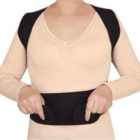 Lower Back Brace Unisex Posture Corrector Lumbar Support - Large Health & Beauty Kings Warehouse