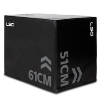 LSG 3-in-1 Soft Plyo Box Sports & Fitness Kings Warehouse