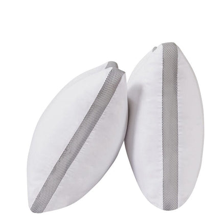 Luxury Bamboo Cooling Twin pack plush down-like pillows Home & Garden Kings Warehouse