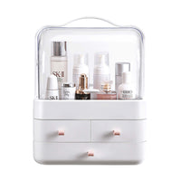 Makeup Organiser Storage Box - Cosmetic Jewellery Vanity Portable Display Case Home & Garden Kings Warehouse 