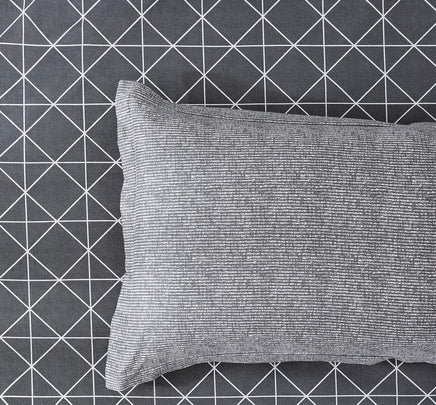 Manhattan 100% cotton reversible quilt cover set-king size Home & Garden Kings Warehouse