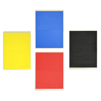 Martial Arts Supply Rebreakable Board Taekwondo, MMA, Karate-Set: Yellow, Blue, Red & Black Sports & Fitness Kings Warehouse