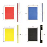 Martial Arts Supply Rebreakable Board Taekwondo, MMA, Karate-Set: Yellow, Blue, Red & Black Sports & Fitness Kings Warehouse