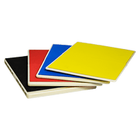 Martial Arts Supply Rebreakable Board Taekwondo, MMA, Karate-Set: Yellow, Blue, Red & Black Sports & Fitness Kings Warehouse