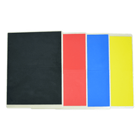 Martial Arts Supply Rebreakable Board Taekwondo, MMA, Karate-Set: Yellow, Blue, Red & Black Sports & Fitness Kings Warehouse