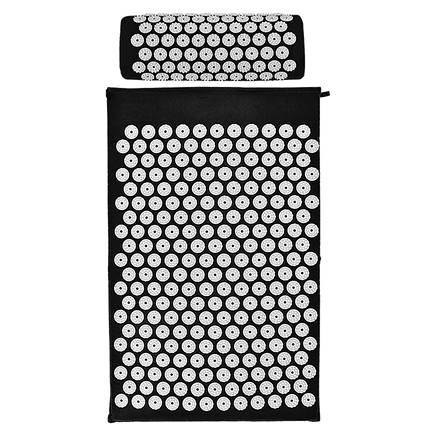 Massage Acupressure Yoga Mat With Pillow Sit Mats Cut Pain Stress Soreness Kings Warehouse