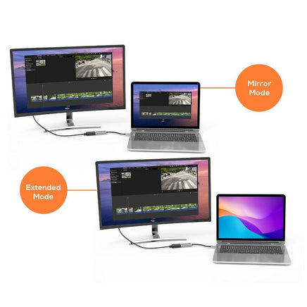 mbeat Elite USB-C to Display Port Adapter - Space Grey Appliances Kings Warehouse