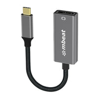 mbeat Elite USB-C to Display Port Adapter - Space Grey Appliances Kings Warehouse
