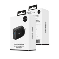 mbeat Gorilla Power 18W Dual Port USB-C PD & QC3.0 Charger Afterpay Day: Trending Tech Kings Warehouse 