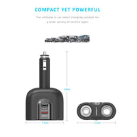 mbeat Gorilla Power Dual Port USB-C & QC 3.0 Car Charger Electronics Kings Warehouse
