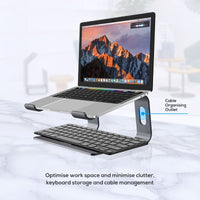 mbeat Stage S1 Space Grey Elevated Laptop Stand up to 16\" Laptop Afterpay Day: Furniture Frenzy Kings Warehouse 
