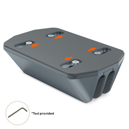 mbeat Stage S5 Adjustable Dual Bay Tablet, Laptop and MacBook Vertical Stand Afterpay Day: Furniture Frenzy Kings Warehouse