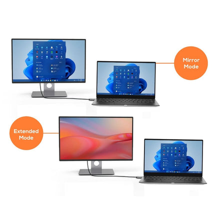 mbeat Tough Link 1.8m 4K/60Hz Display Port to HDMI Cable - Space Grey Appliances Kings Warehouse