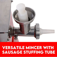 Meat Cutting Band Saw 10" meat mincer Bandsaw Sausage Filler Slicer Grinder Home & Garden Kings Warehouse