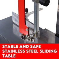 Meat Cutting Band Saw 10" meat mincer Bandsaw Sausage Filler Slicer Grinder Home & Garden Kings Warehouse