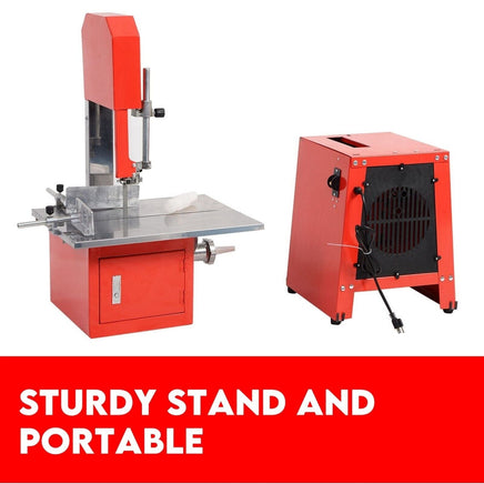 Meat Cutting Band Saw 10" meat mincer Bandsaw Sausage Filler Slicer Grinder Home & Garden Kings Warehouse