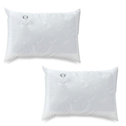Mediflow Twin Pack Adjustable Floating Comfort Down Alternative Waterbase Pillows Home & Garden Kings Warehouse